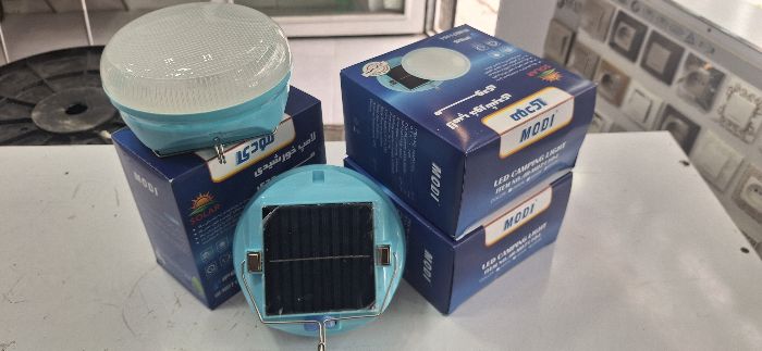 چراغ خورشیدی مودی مدل MD7110-L رنگ مهتابی